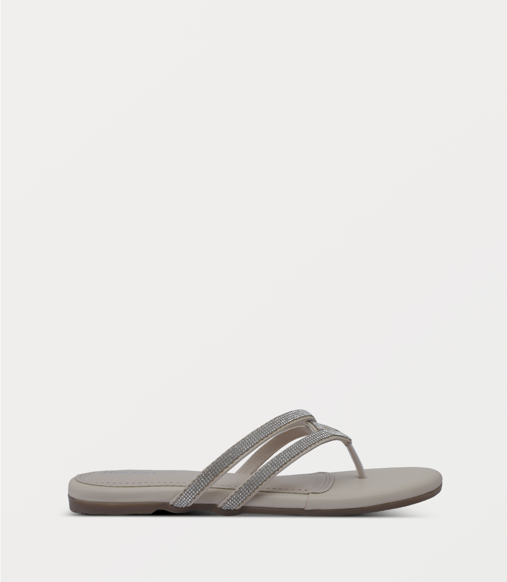 Women Chappal-OFF WHITE