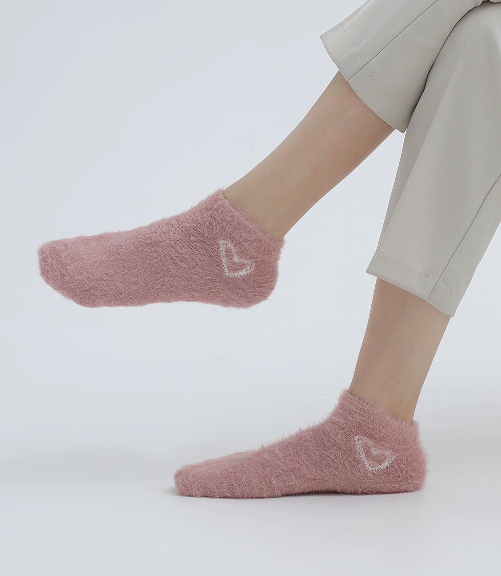 Women Socks-DUSTY PINK