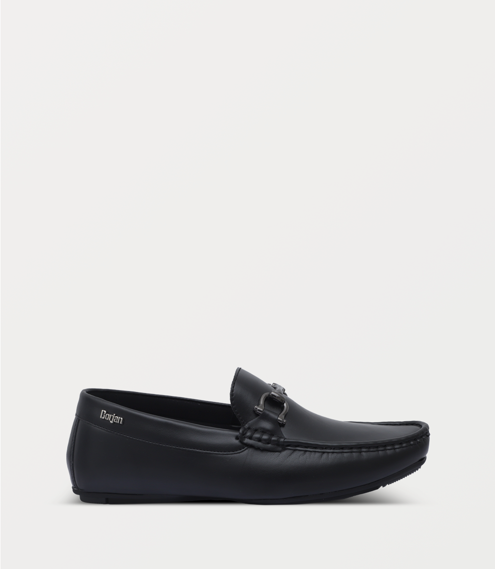 Men Moccasin-BLACK