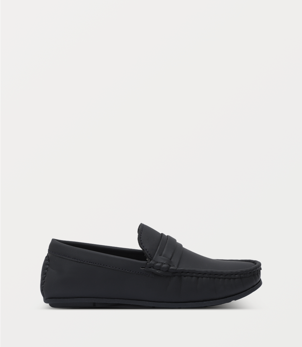 Boy Moccasin-BLACK