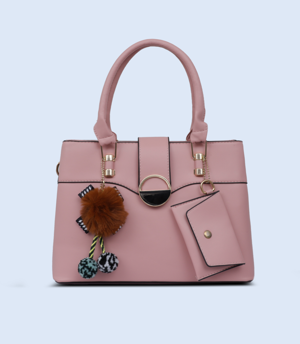 Light pink handbag online