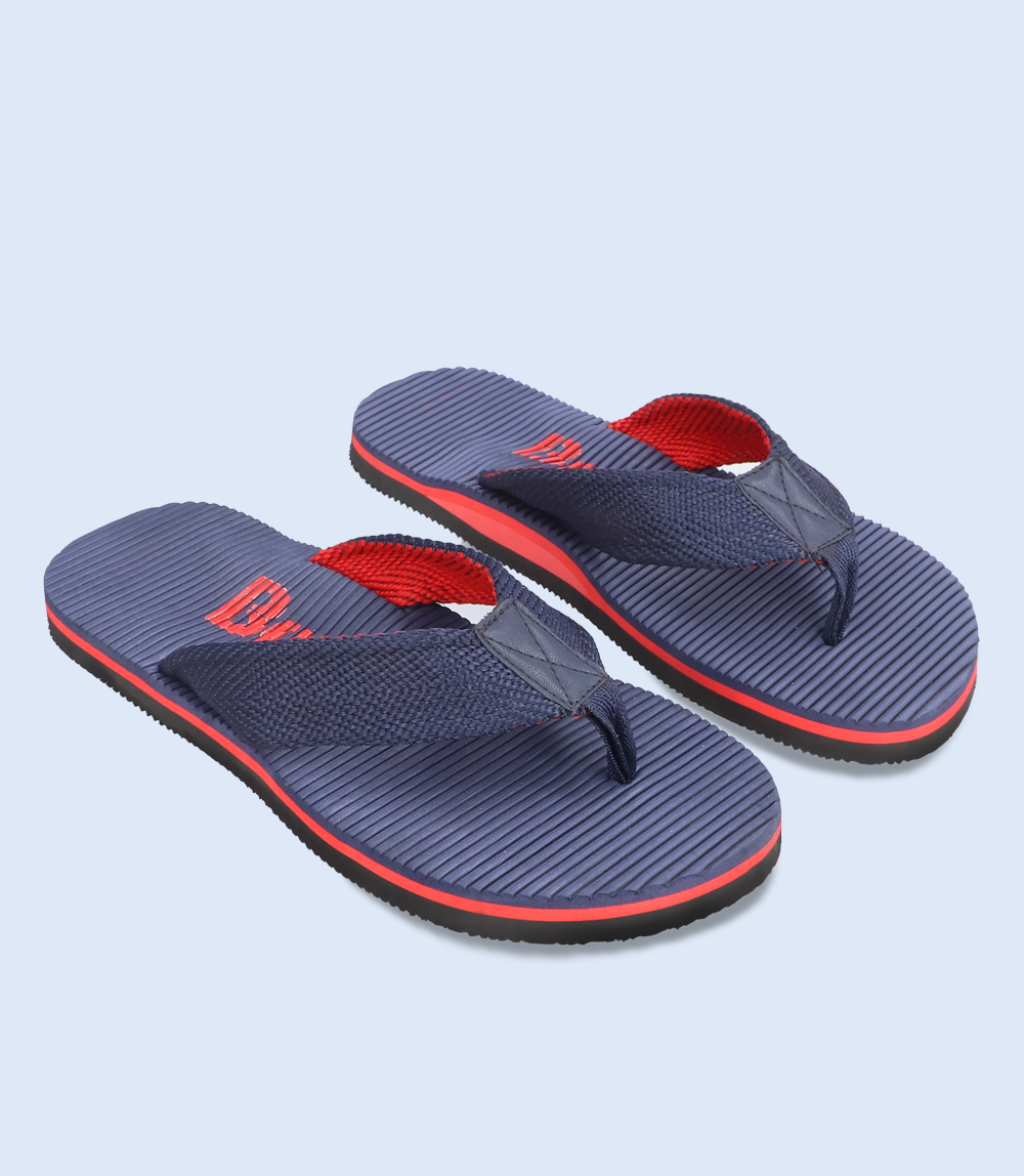 BM5562 NAVY BLUE Men Flip Flop Borjan