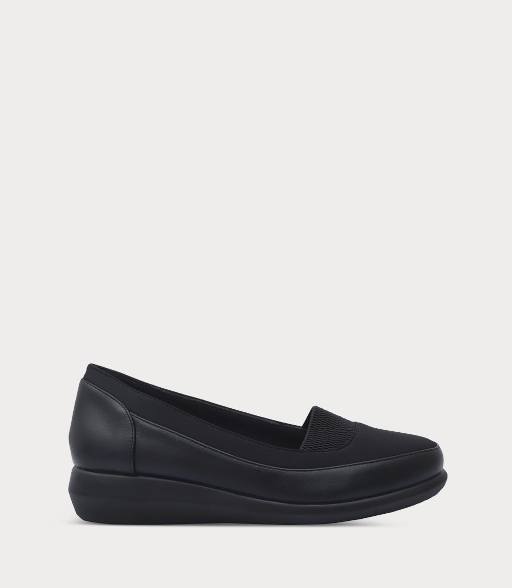 Women Moccasin-BLACK