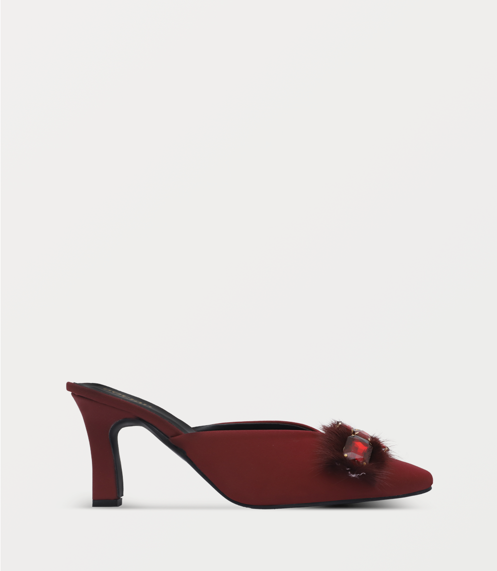 Women Mule-MAROON