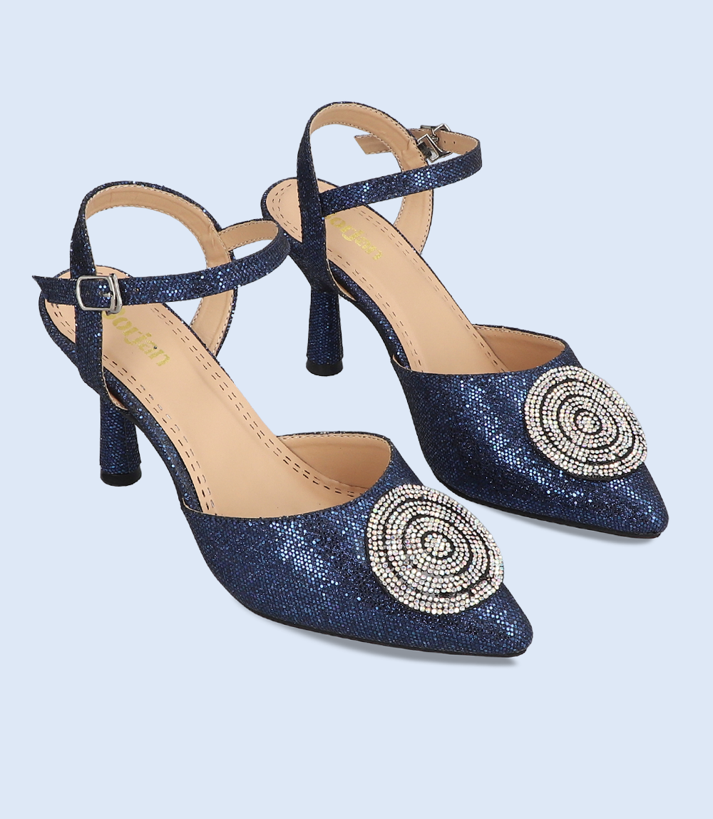 BW8369 NAVY BLUE Women Formal Court Shoes Borjan