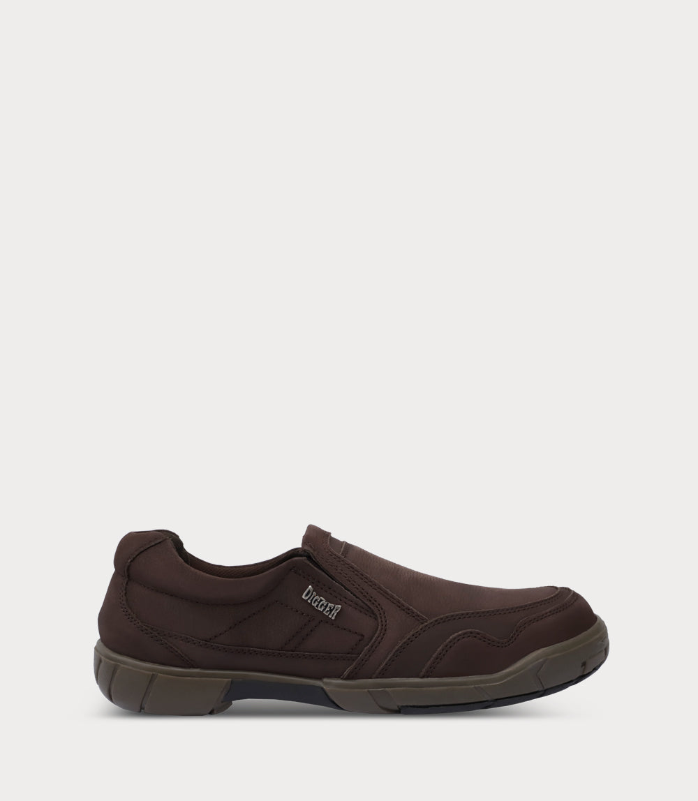 Men Slip On-ESPRESSO