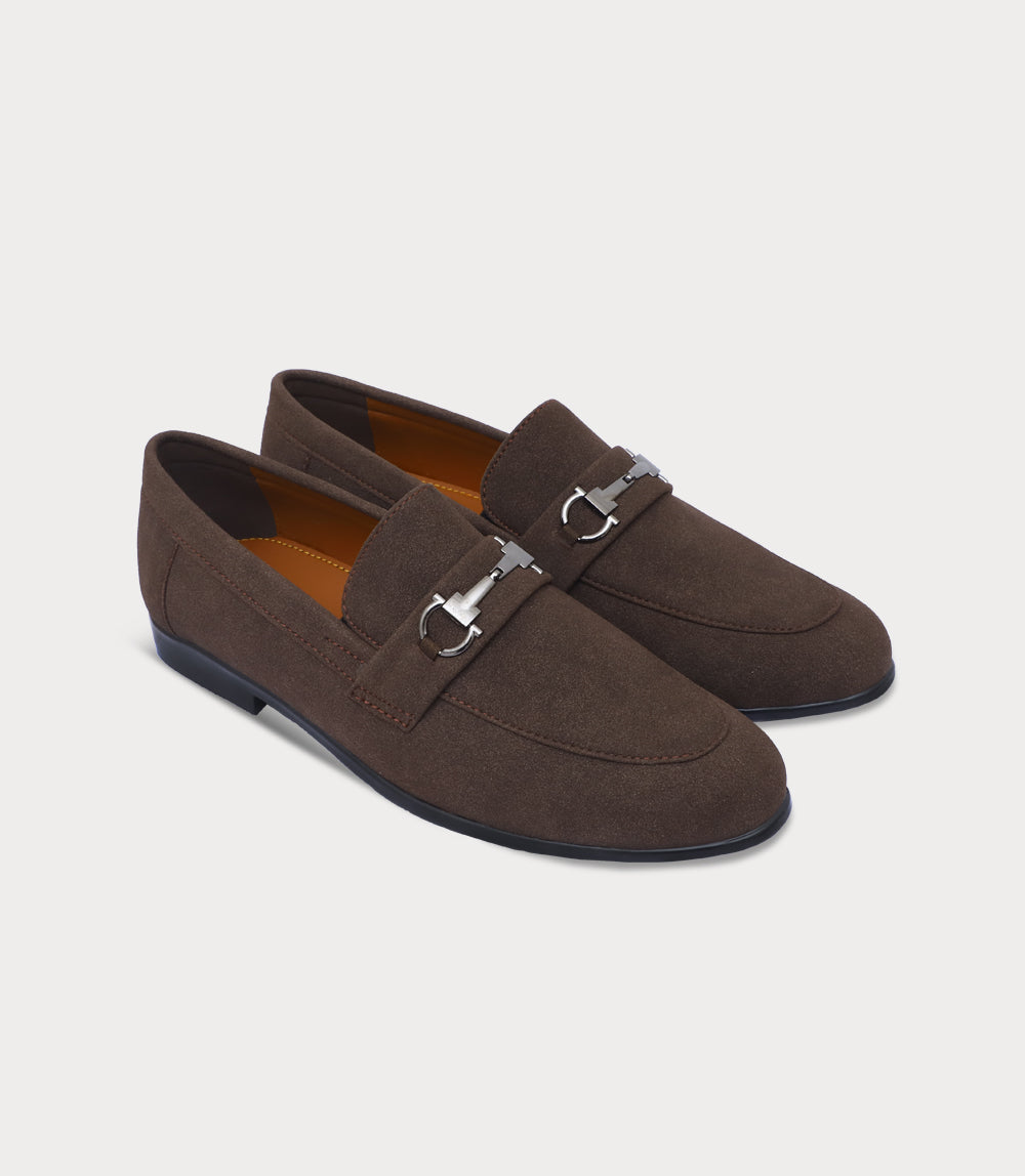 Men Slip On-BROWN