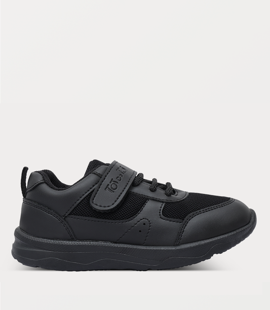 Boy School Shoes-BLACK