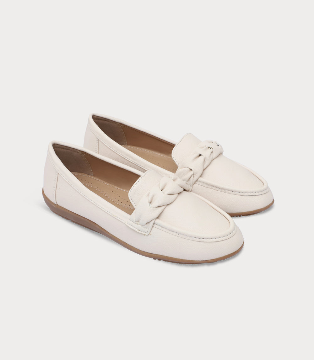 Women Moccasin-IVORY