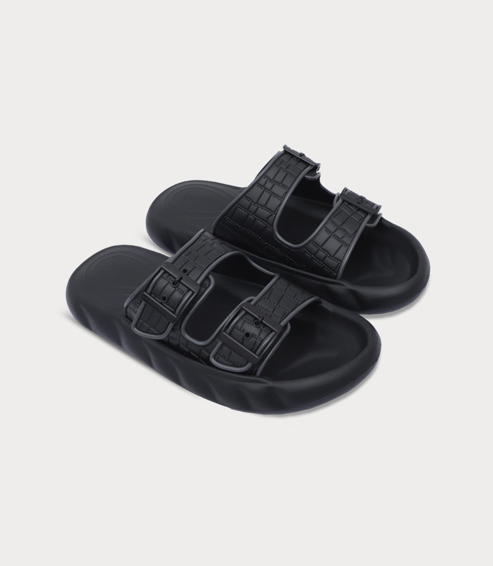 Men Slipper-BLACK