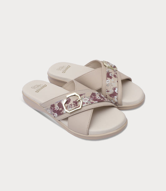 Women Comfort Slipper-FAWN