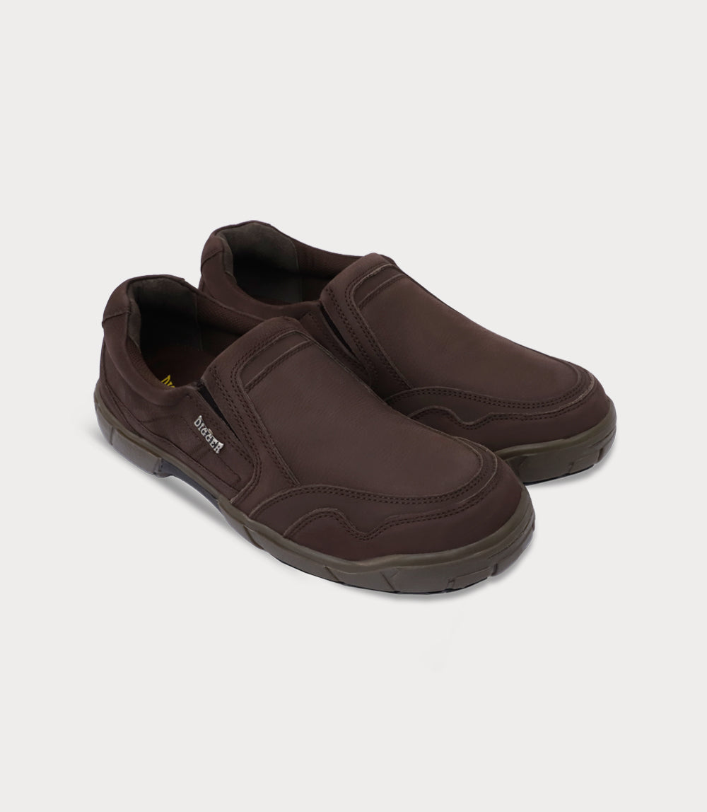 Men Slip On-ESPRESSO