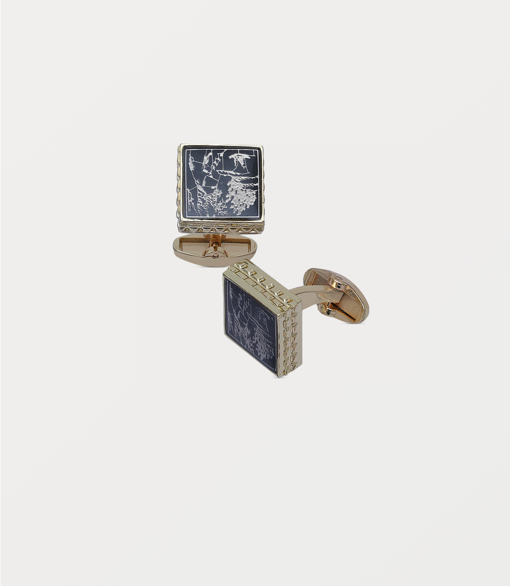 Men Cufflinks-GREY