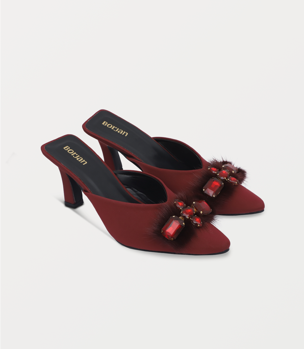 Women Mule-MAROON