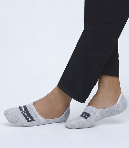 Men Socks-GREY/WHITE