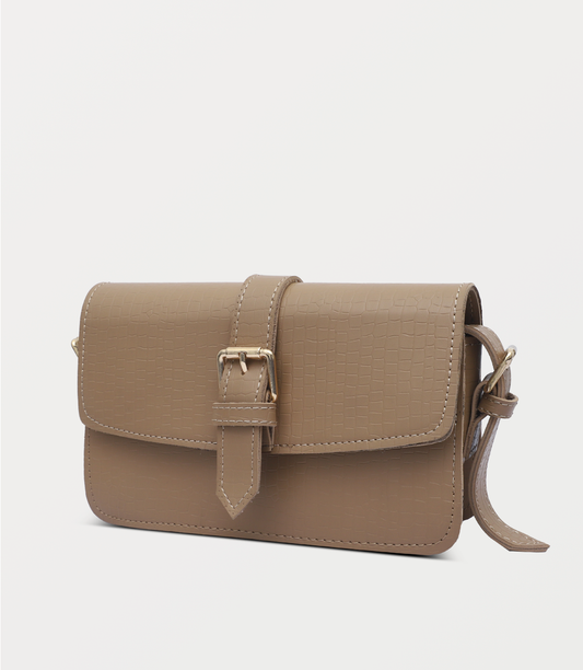 Women Boxy Bag-BEIGE