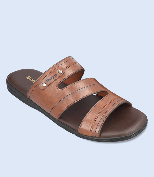 Men Slipper-BROWN