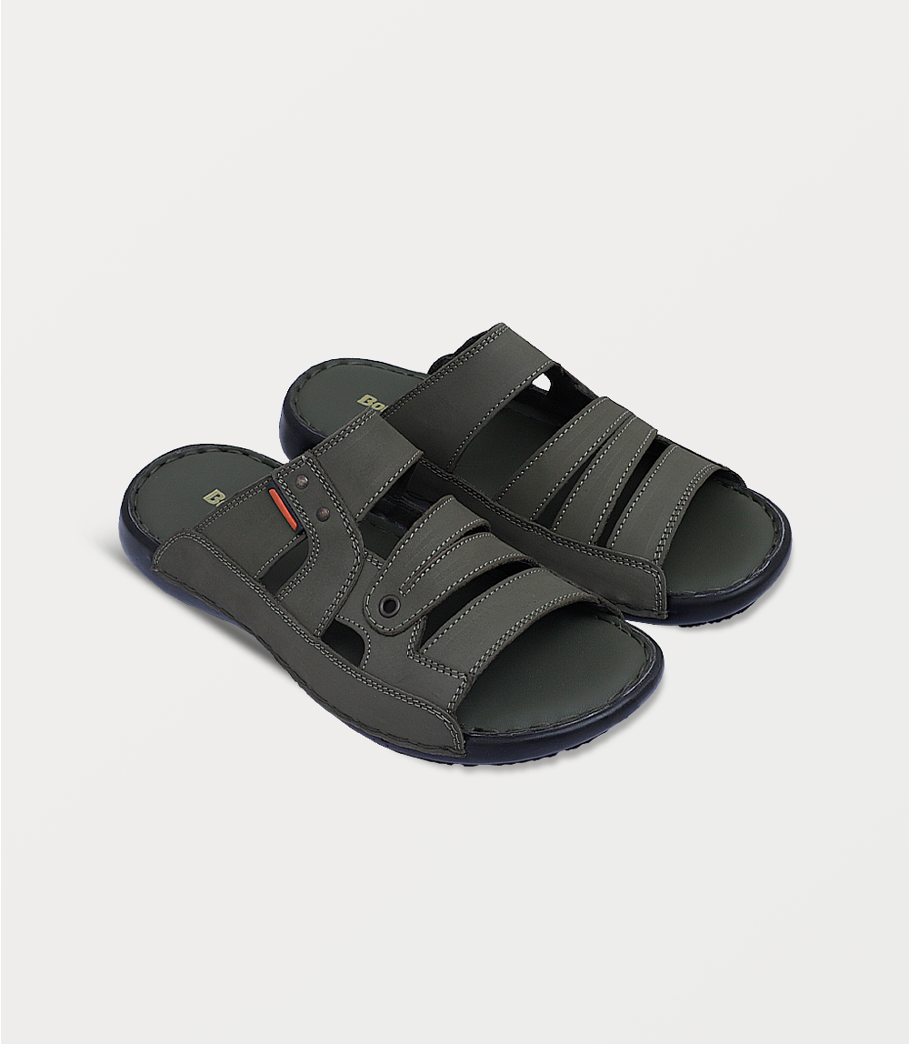 Men Slipper-OLIVE