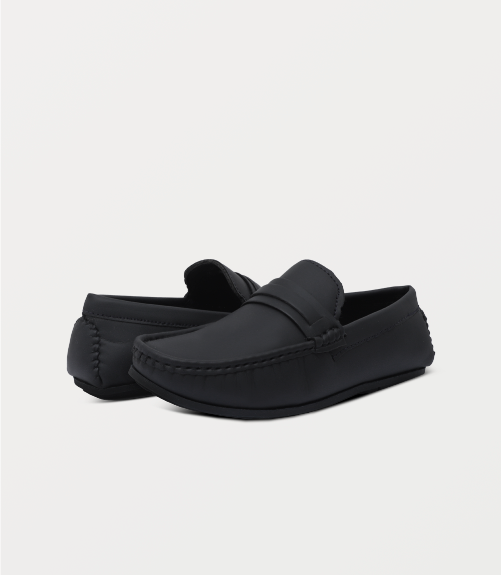 Boy Moccasin-BLACK