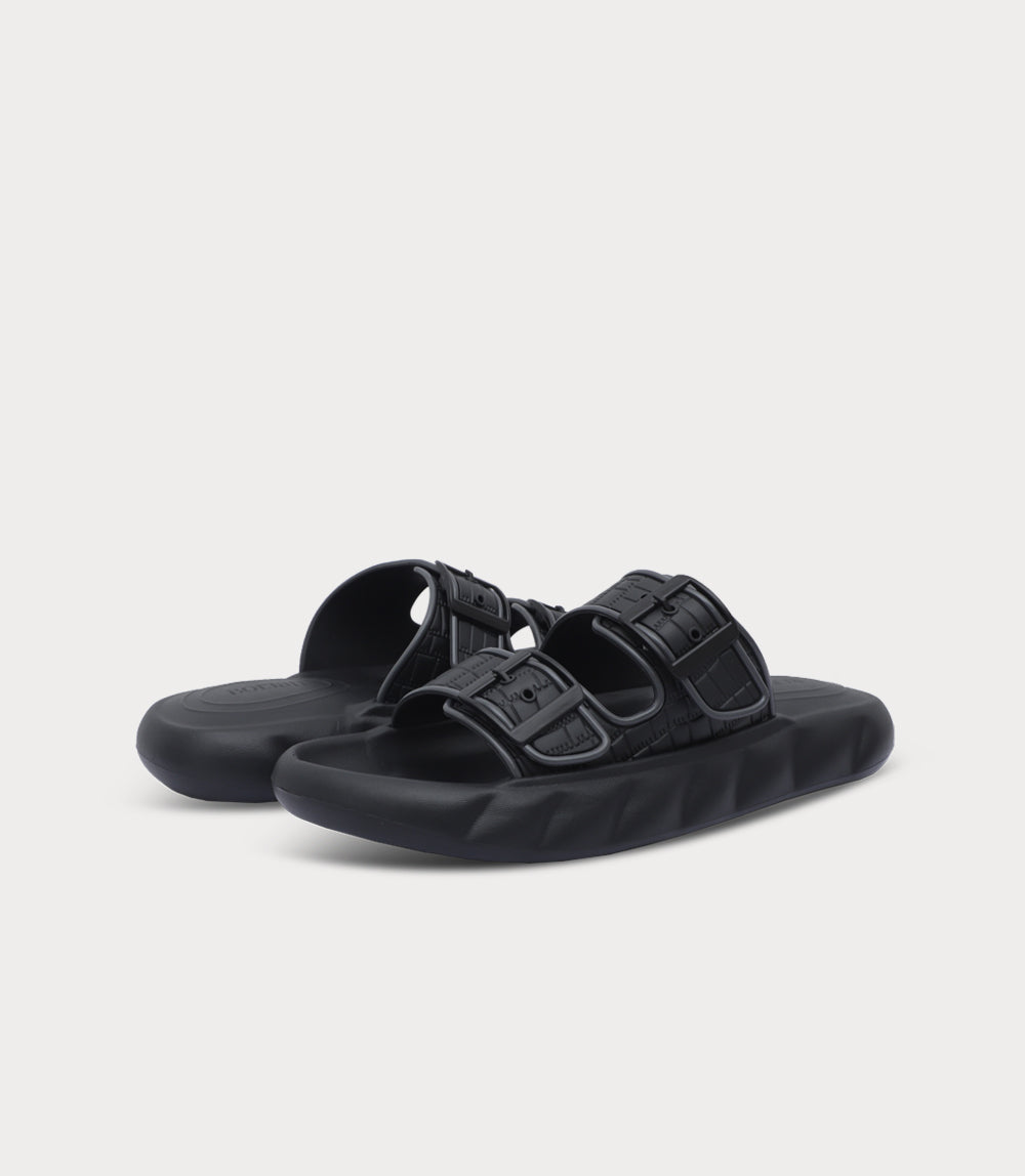 Men Slipper-BLACK
