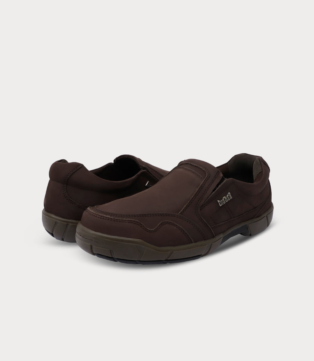 Men Slip On-ESPRESSO