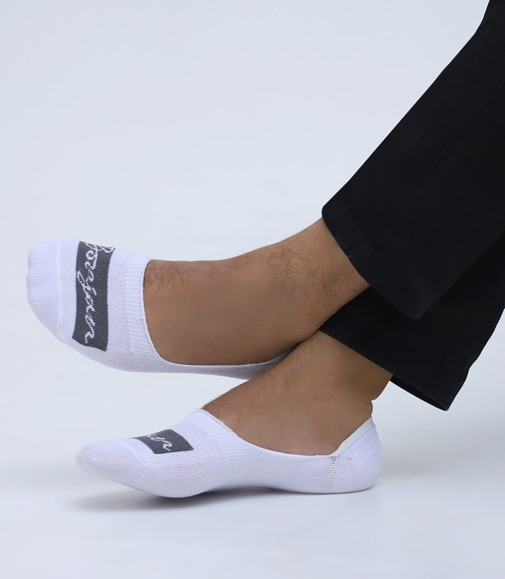 Men Socks-GREY/WHITE