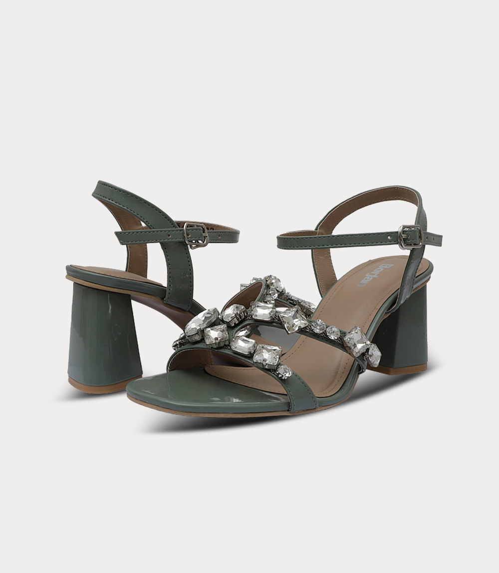 Women Sandal Heels-MINT