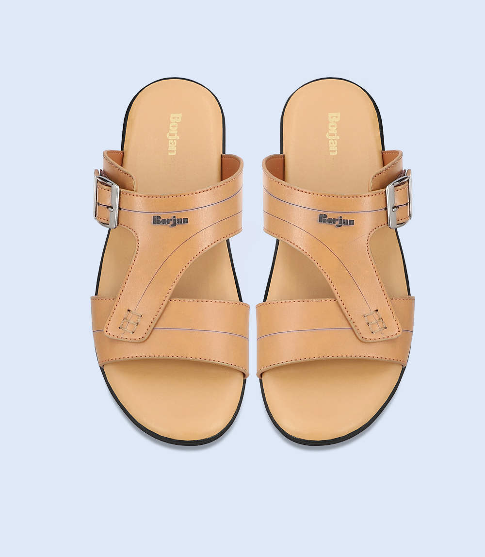 Men Slipper-TAN