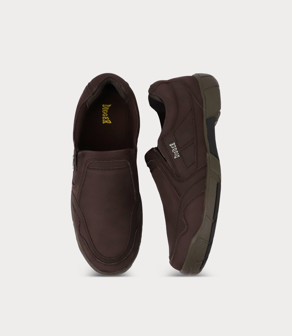 Men Slip On-ESPRESSO