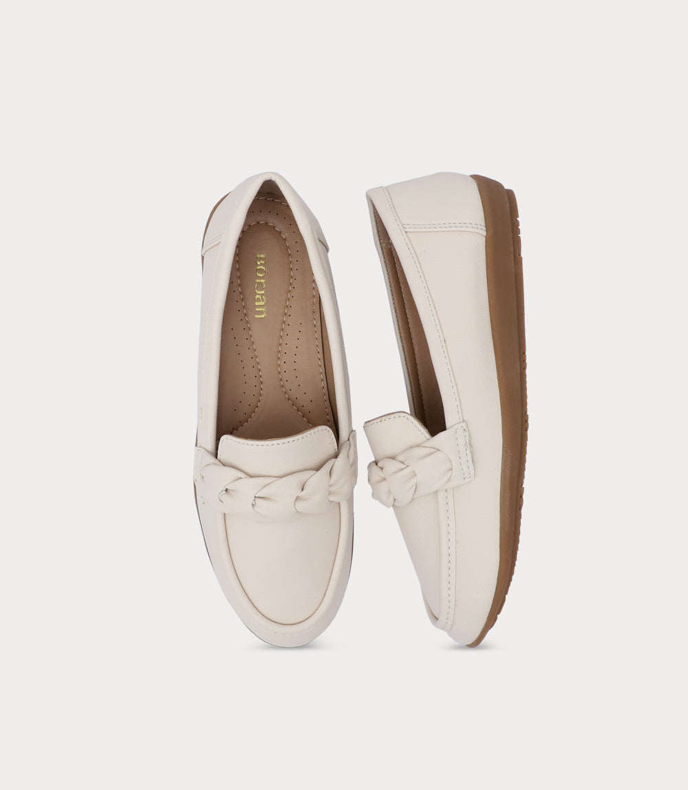 Women Moccasin-IVORY
