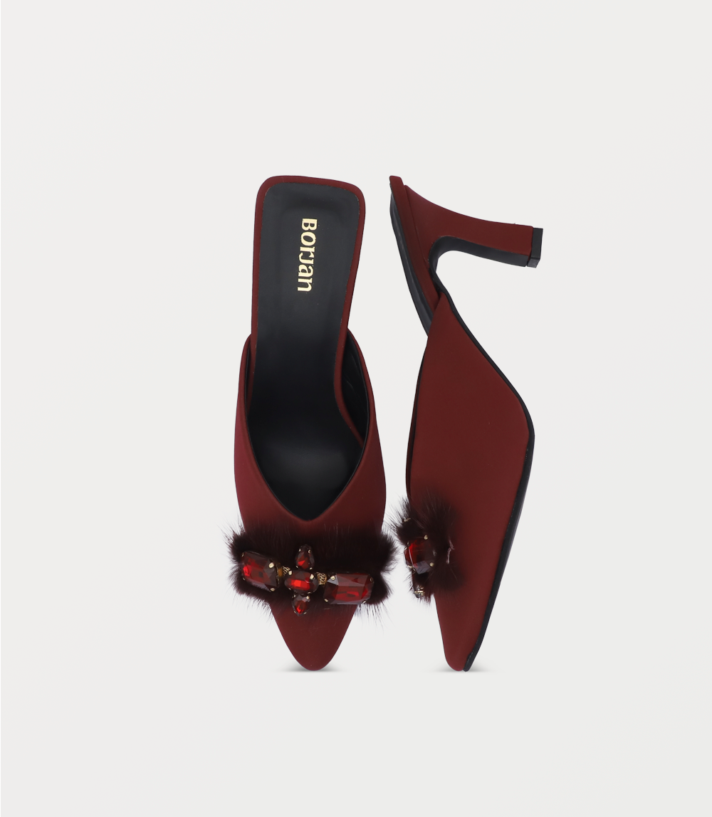 Women Mule-MAROON