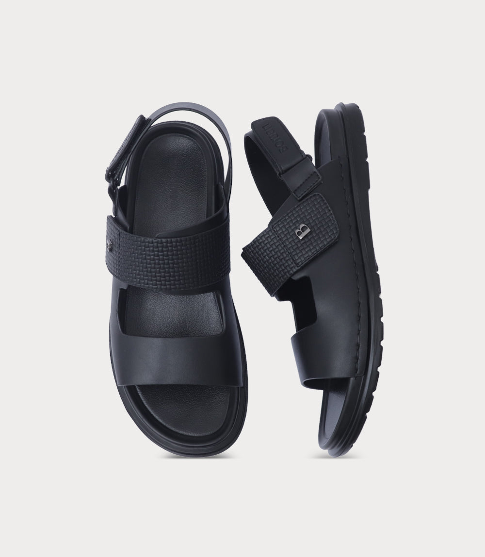 Men Slipper-BLACK