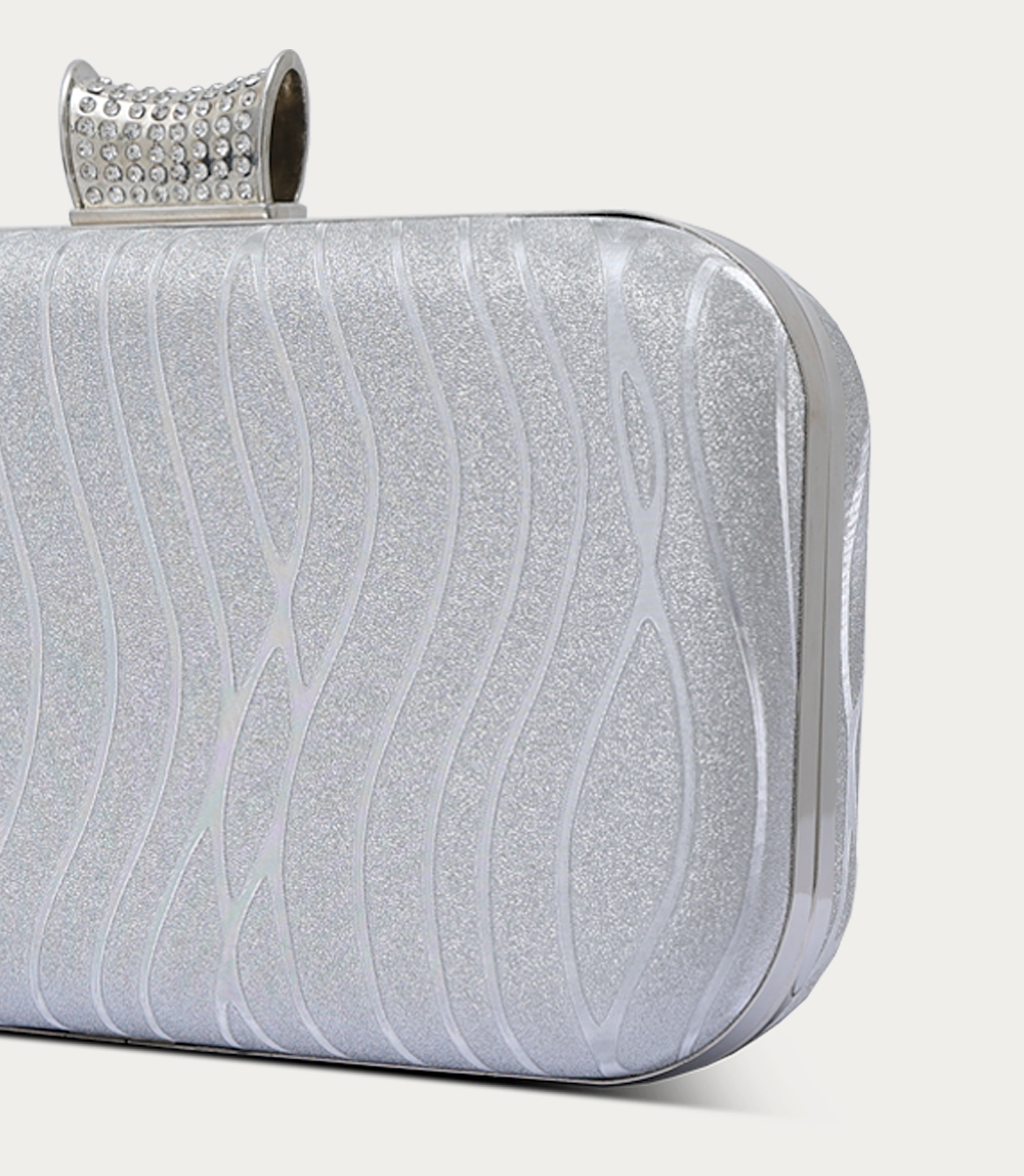 Women Clutch-SILVER