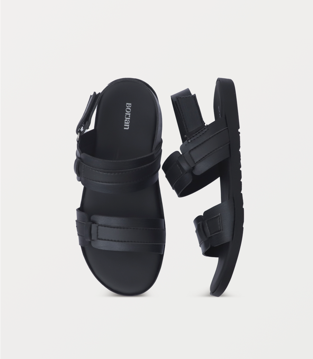 Men Sandal-BLACK