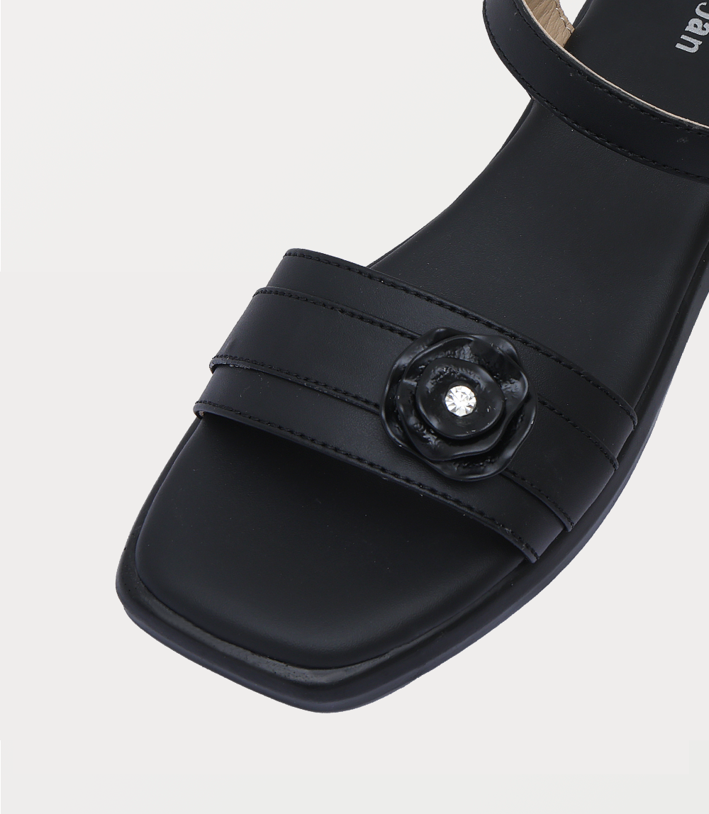 Women Comfort Sandal-BLACK