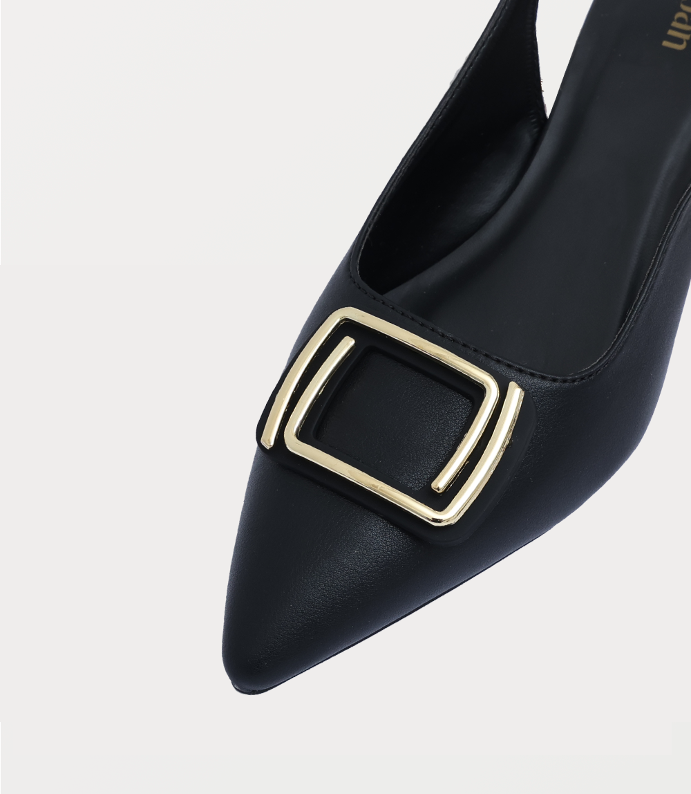 Women Sling Back-BLACK