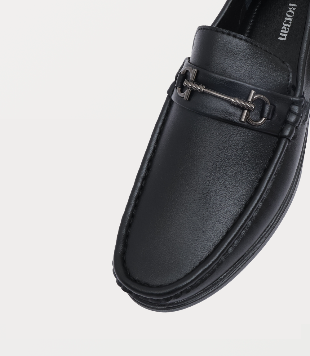 Men Slip On-BLACK