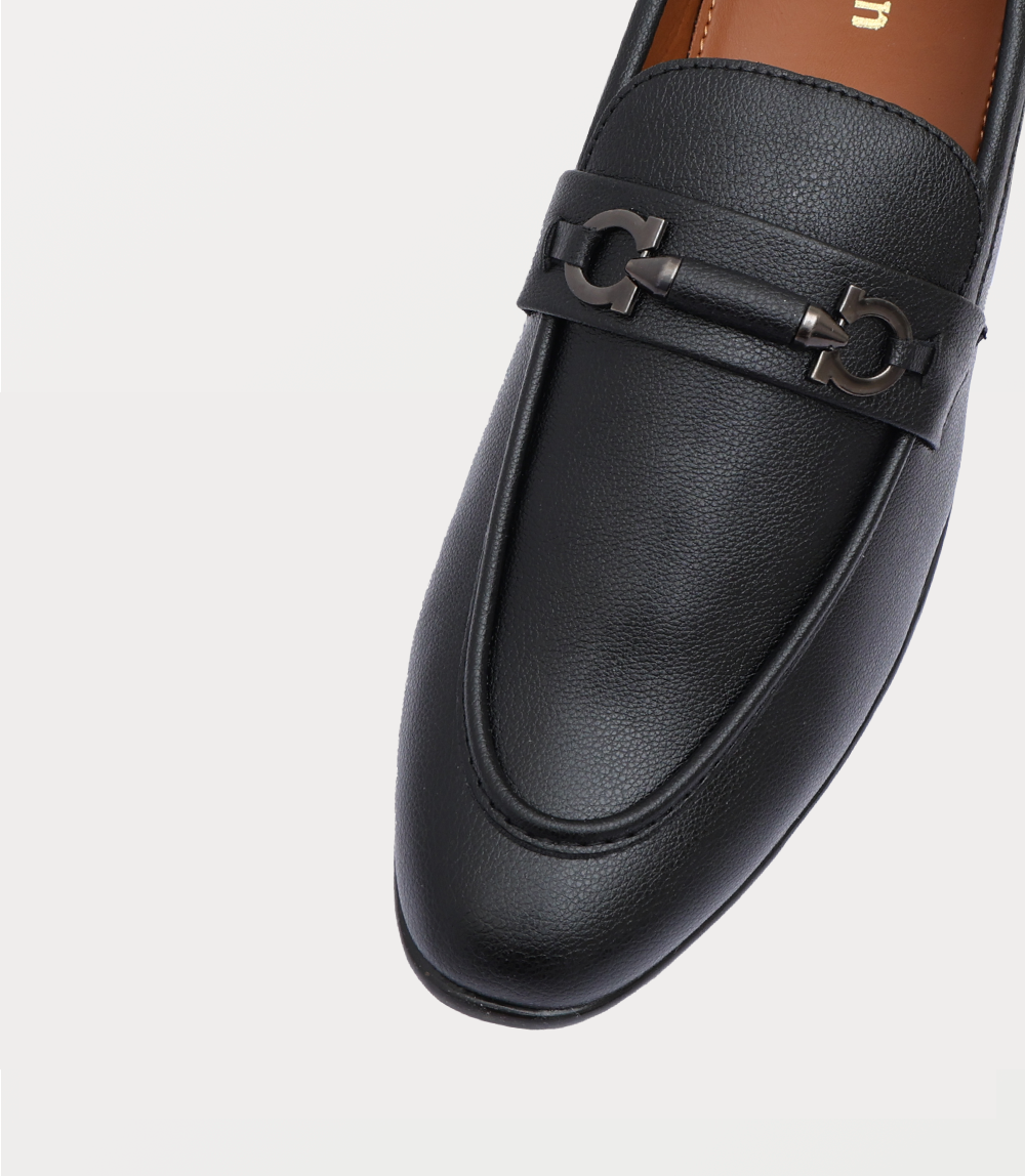 Men Slip On-BLACK