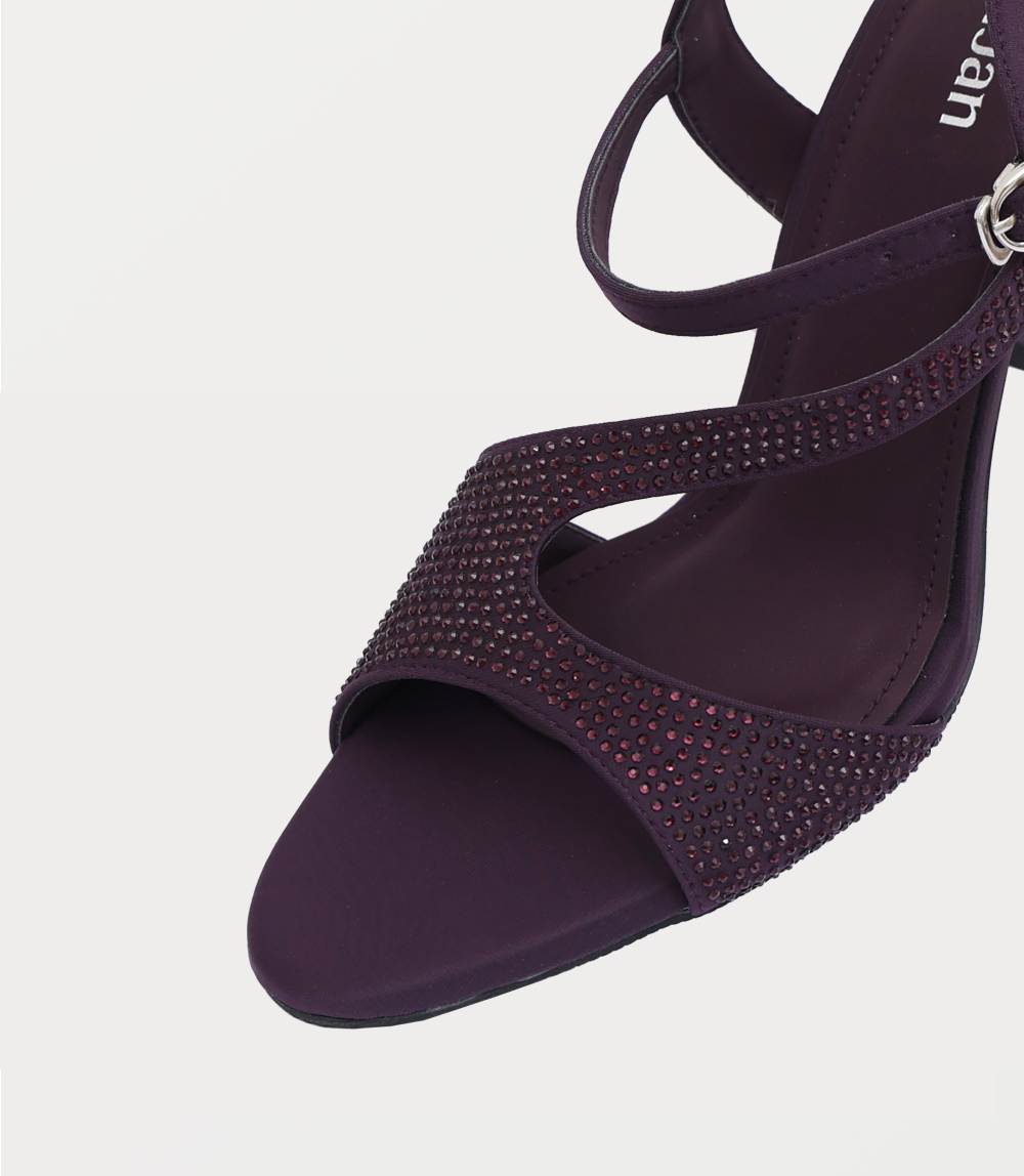 Women Sandal Heels-PLUM