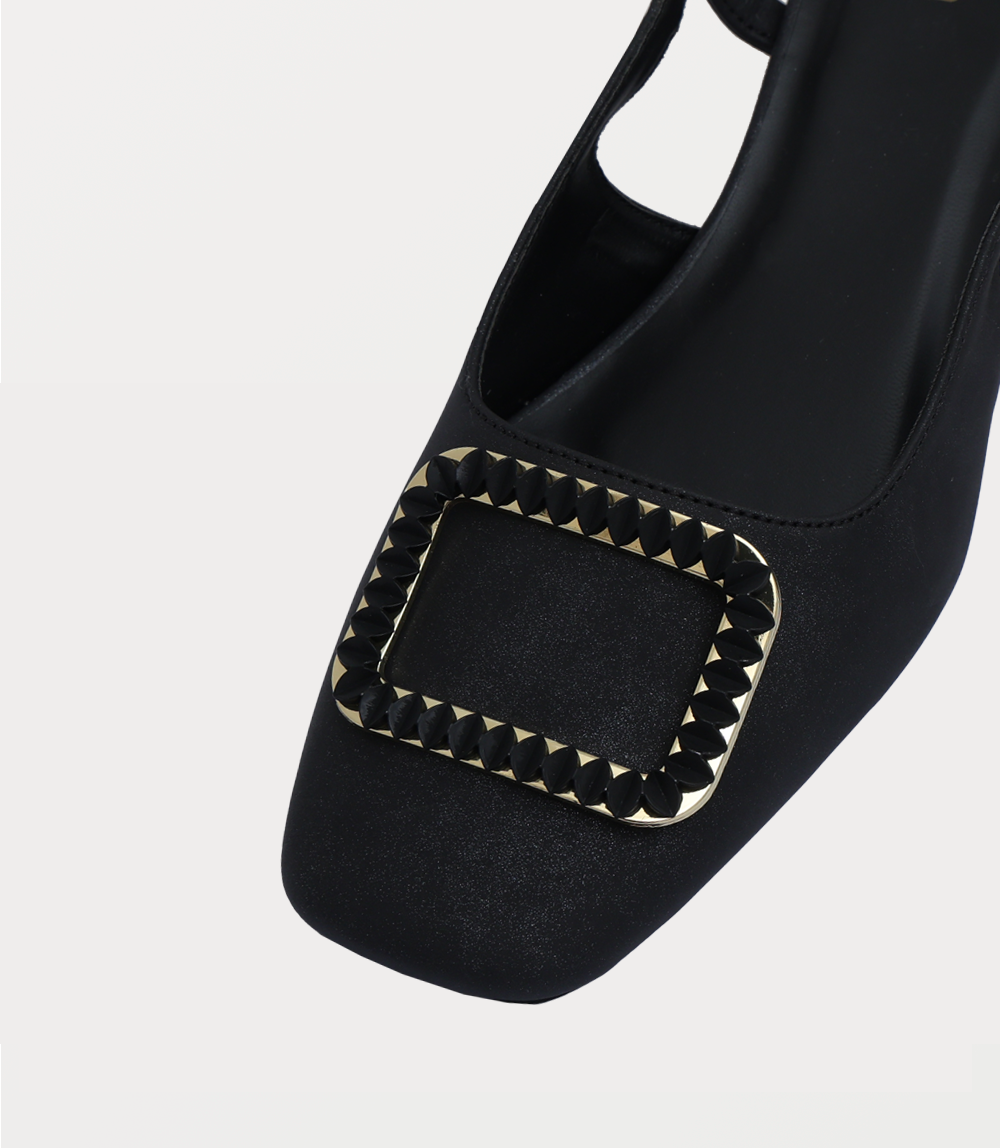 Women Sling Back-BLACK
