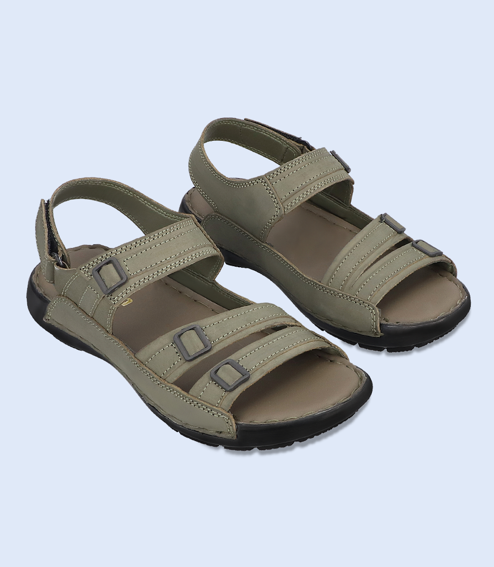 BM4781 OLIVE Men Sandal Borjan