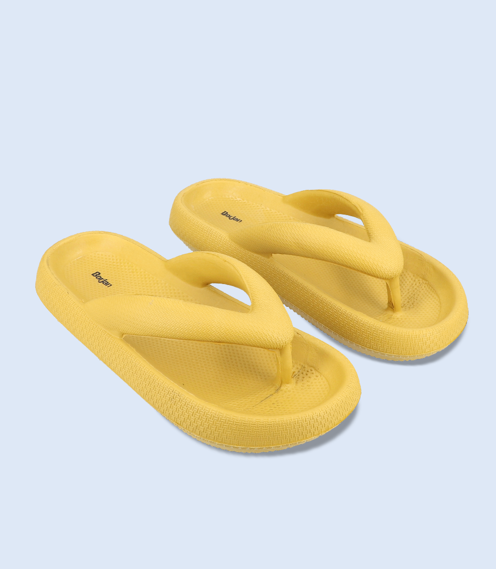 BW7077 MUSTARD Women Flip flop Borjan