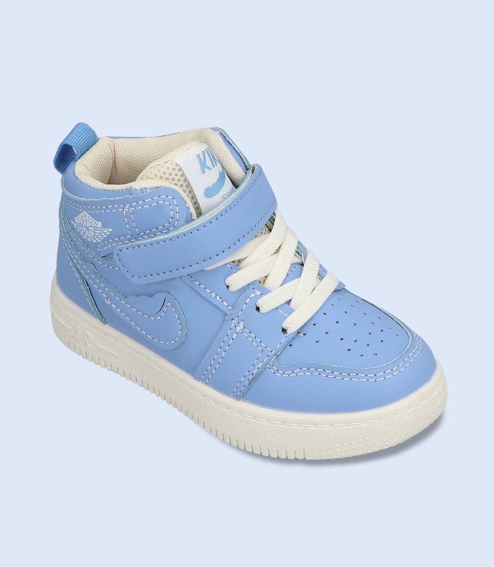 KG0072-BLUE-Girls Casual Sneakers