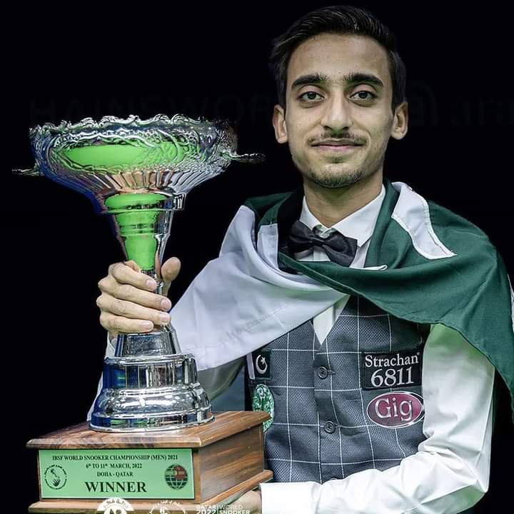 Congratulations to Ahsan Ramzan for winning IBSF Snooker World Cup 2022
