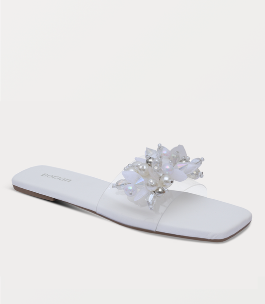 Women Slipper-WHITE