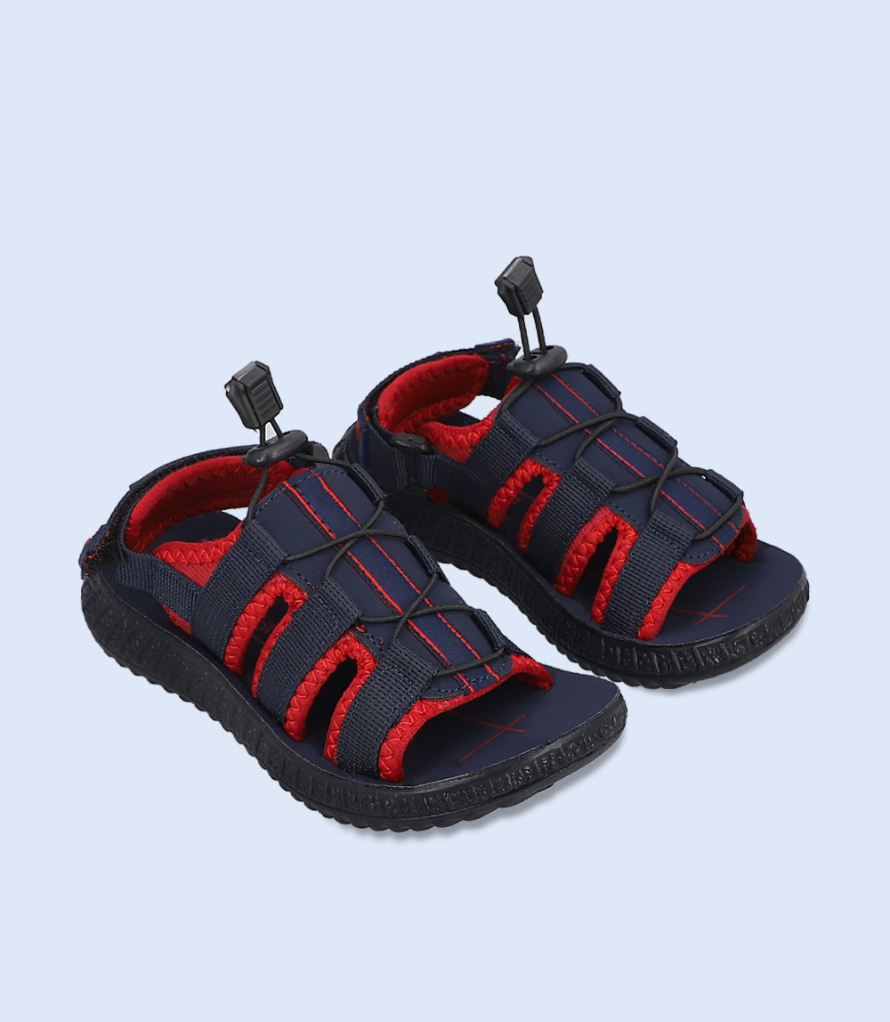 KB0186-NAVY-Boys Sandal