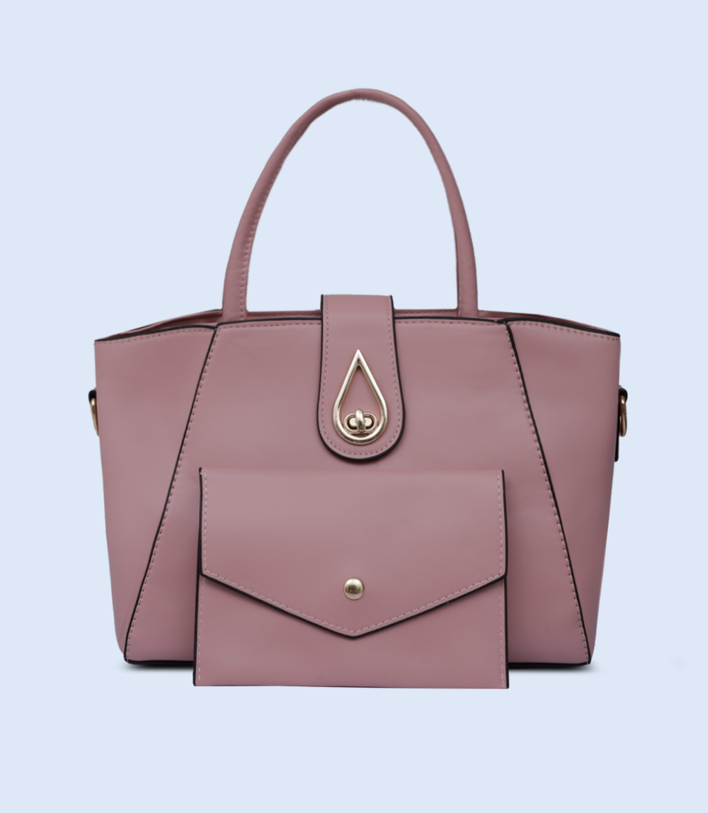 WB2799-PINK-Women Shoulder Bag