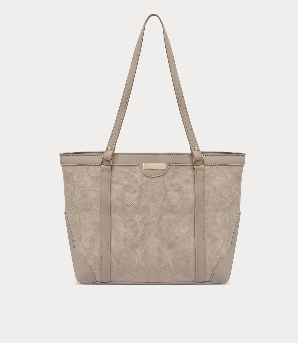 Women Shoulder Bag-BEIGE