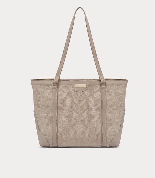 Women Shoulder Bag-BEIGE