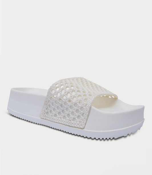 Women Casual Slipper-OFF WHITE